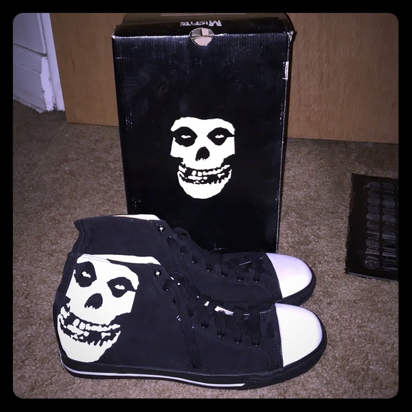 Draven Other - Men’s Draven Misfits Black & White Hi Tops Size 13